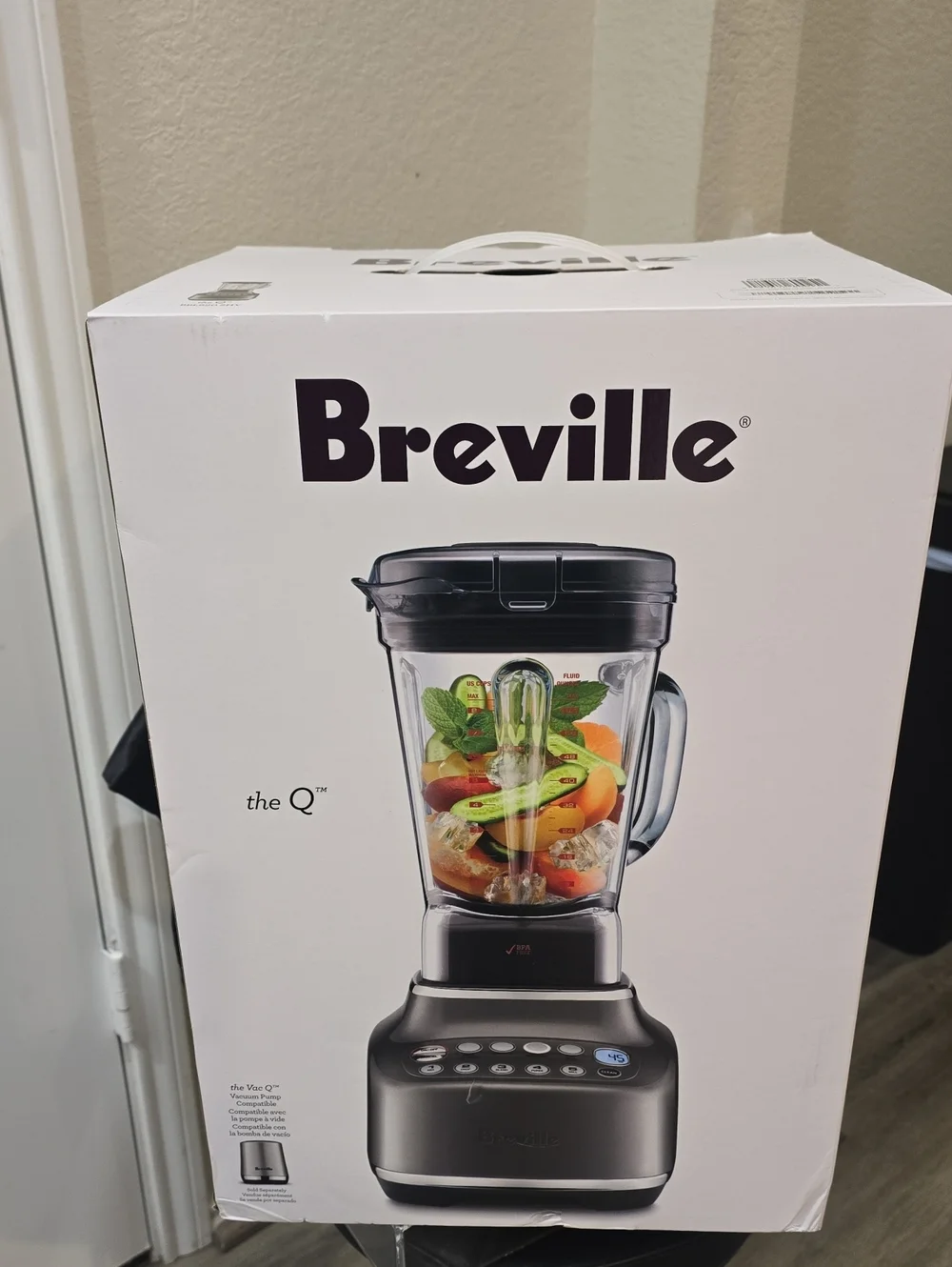 Breville The Q Blender- Smoked Hickory
